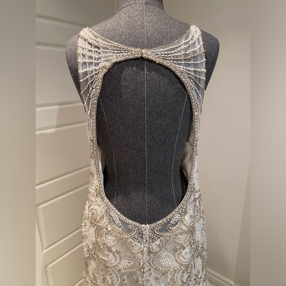 NEW Wedding Dress with Mermaid cut size 12-14 - Picture 7 of 10